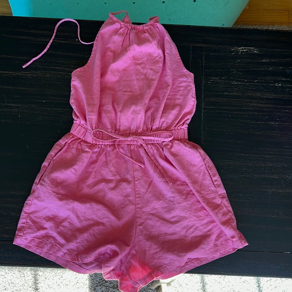 Pink romper